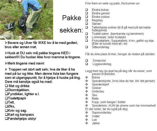 Pakkeliste Pakkeliste